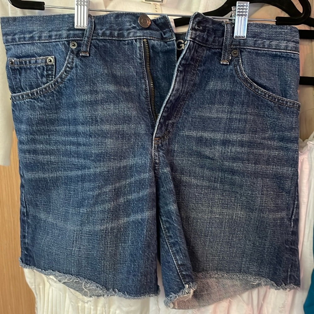Gap 1969 Sexy Boyfriend Denim Cutoff Shorts- Size 27R
